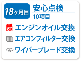 18ヶ月目 安心点検