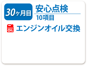 30ヶ月目 安心点検