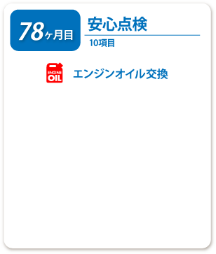 78ヶ月目 安心点検